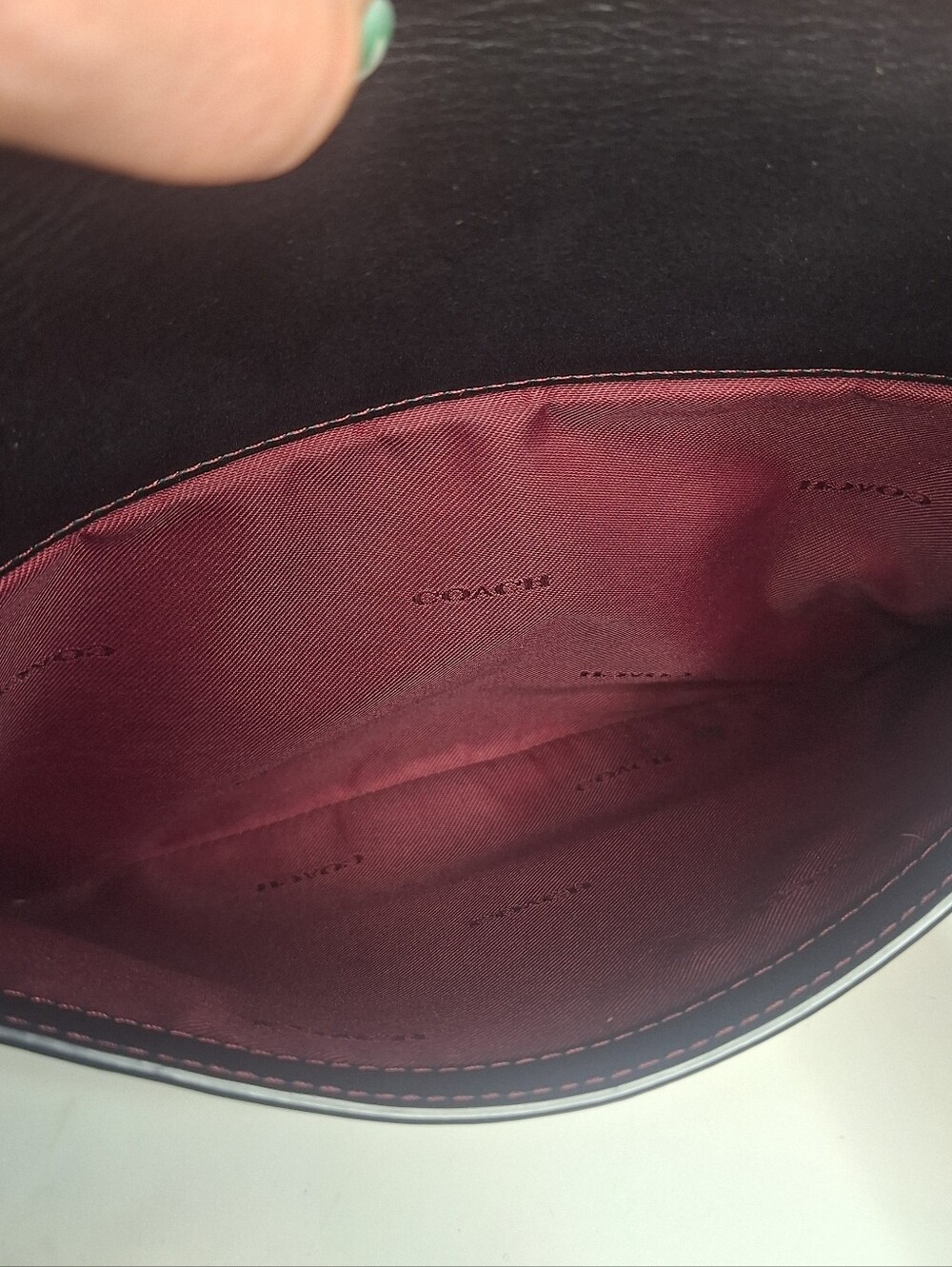 Coach Saddle Bag 75th Anniversary Leather Purse Crossbody 55298 Black Re-edition - Picture 13 of 16